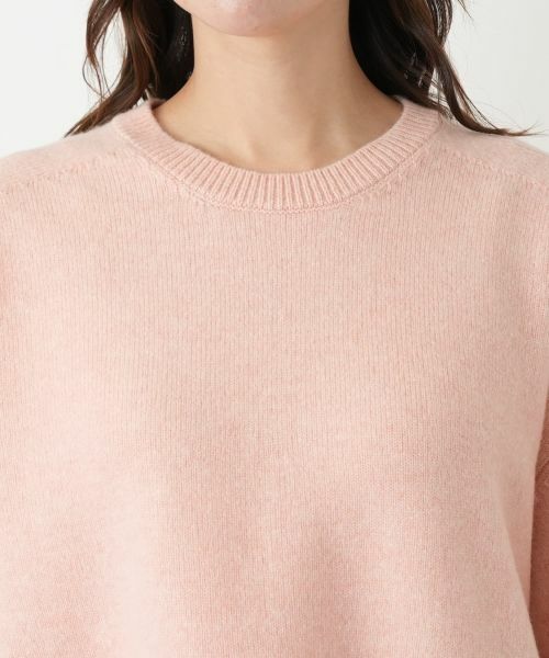 Leilian PLUS HOUSE / レリアンプラスハウス ニット・セーター | クルーネックニットプルオーバー【NEMIKA】 | 詳細16