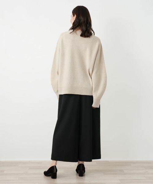 Leilian PLUS HOUSE / レリアンプラスハウス ニット・セーター | クルーネックニットプルオーバー【NEMIKA】 | 詳細3