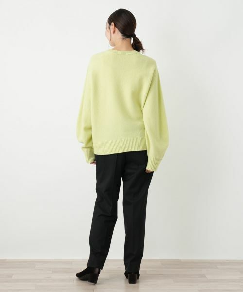 Leilian PLUS HOUSE / レリアンプラスハウス ニット・セーター | クルーネックニットプルオーバー【NEMIKA】 | 詳細6