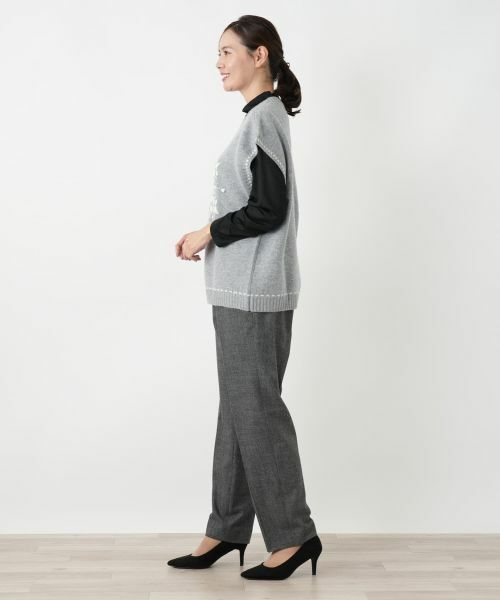 Leilian PLUS HOUSE / レリアンプラスハウス テーラードジャケット | ベスト【MUSE BY ROCHAS Premiere】 | 詳細2