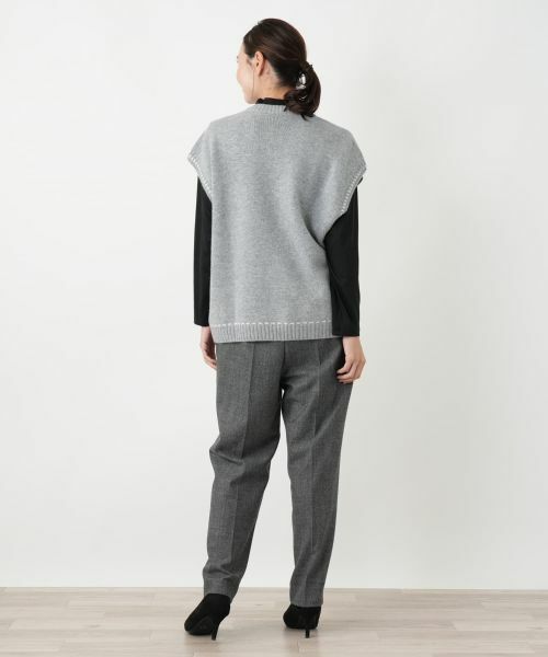 Leilian PLUS HOUSE / レリアンプラスハウス テーラードジャケット | ベスト【MUSE BY ROCHAS Premiere】 | 詳細3