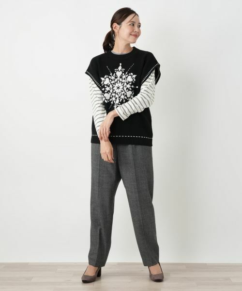 Leilian PLUS HOUSE / レリアンプラスハウス テーラードジャケット | ベスト【MUSE BY ROCHAS Premiere】 | 詳細4