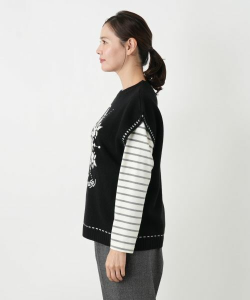 Leilian PLUS HOUSE / レリアンプラスハウス テーラードジャケット | ベスト【MUSE BY ROCHAS Premiere】 | 詳細8