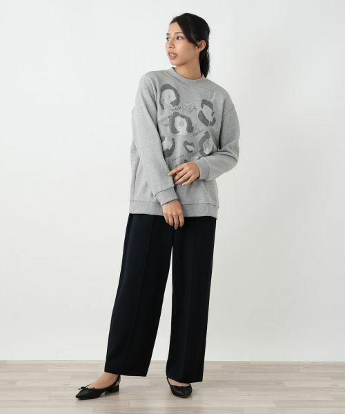 Leilian PLUS HOUSE / レリアンプラスハウス スウェット | トレーナー【MUSE BY ROCHAS Premiere】 | 詳細1