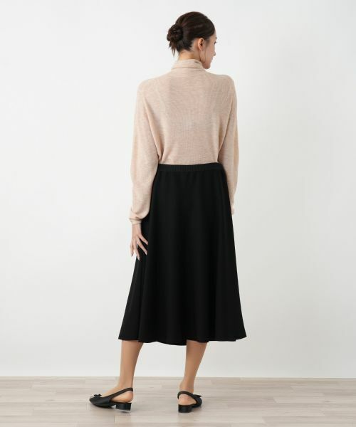 Leilian PLUS HOUSE / レリアンプラスハウス ミニ・ひざ丈スカート | フレアスカート【BOURGE】 | 詳細3