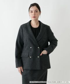 Leilian PLUS HOUSE / レリアンプラスハウス テーラードジャケット | ブレザー【NEMIKA】