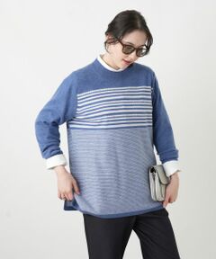 Leilian PLUS HOUSE / レリアンプラスハウス ニット・セーター | ウォッシャブルカシミヤニットプルオーバー【25年11月カタログ】