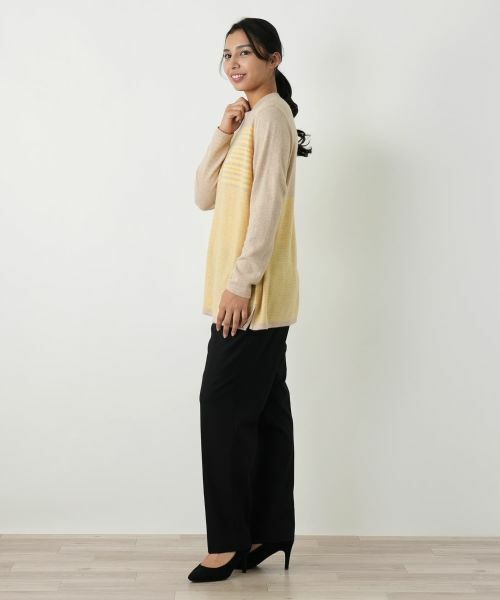 Leilian PLUS HOUSE / レリアンプラスハウス ニット・セーター | ウォッシャブルカシミヤニットプルオーバー【25年11月カタログ】 | 詳細2