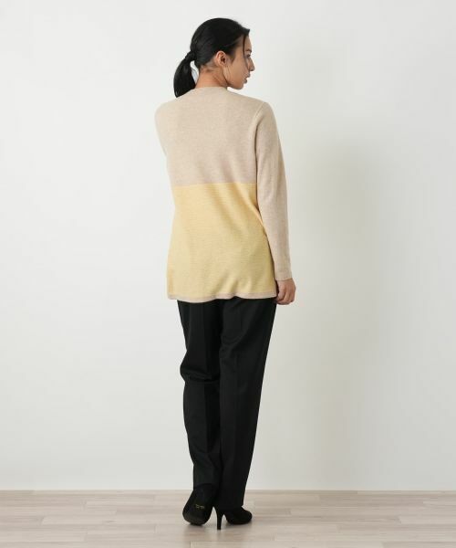 Leilian PLUS HOUSE / レリアンプラスハウス ニット・セーター | ウォッシャブルカシミヤニットプルオーバー【25年11月カタログ】 | 詳細3