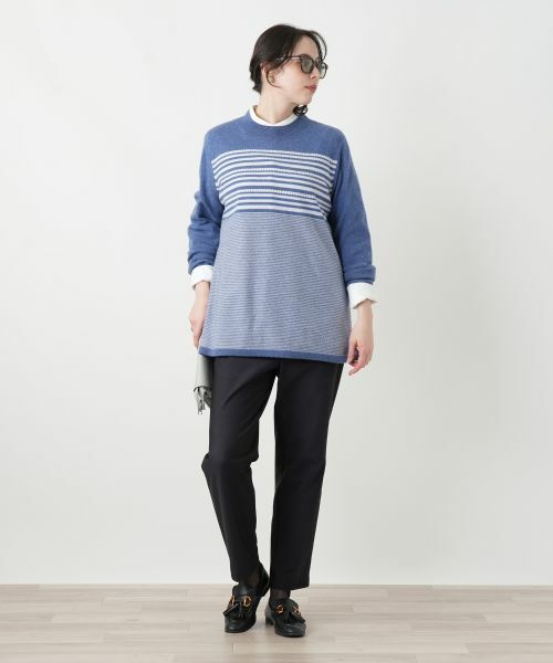 Leilian PLUS HOUSE / レリアンプラスハウス ニット・セーター | ウォッシャブルカシミヤニットプルオーバー【25年11月カタログ】 | 詳細4