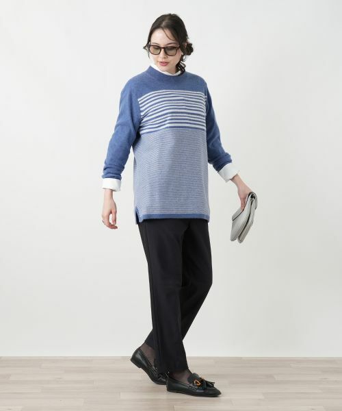 Leilian PLUS HOUSE / レリアンプラスハウス ニット・セーター | ウォッシャブルカシミヤニットプルオーバー【25年11月カタログ】 | 詳細5