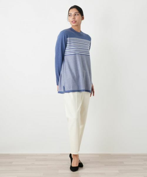 Leilian PLUS HOUSE / レリアンプラスハウス ニット・セーター | ウォッシャブルカシミヤニットプルオーバー【25年11月カタログ】 | 詳細8