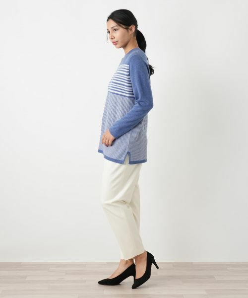 Leilian PLUS HOUSE / レリアンプラスハウス ニット・セーター | ウォッシャブルカシミヤニットプルオーバー【25年11月カタログ】 | 詳細9