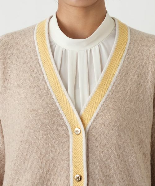 Leilian PLUS HOUSE / レリアンプラスハウス カーディガン・ボレロ | ウォッシャブルカシミヤハート柄カーディガン【25年11月カタログ】 | 詳細22