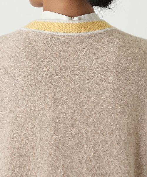 Leilian PLUS HOUSE / レリアンプラスハウス カーディガン・ボレロ | ウォッシャブルカシミヤハート柄カーディガン【25年11月カタログ】 | 詳細23