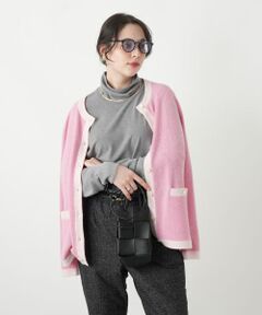 Leilian PLUS HOUSE / レリアンプラスハウス カーディガン・ボレロ | ウォッシャブルカシミヤカーディガン【25年11月カタログ】