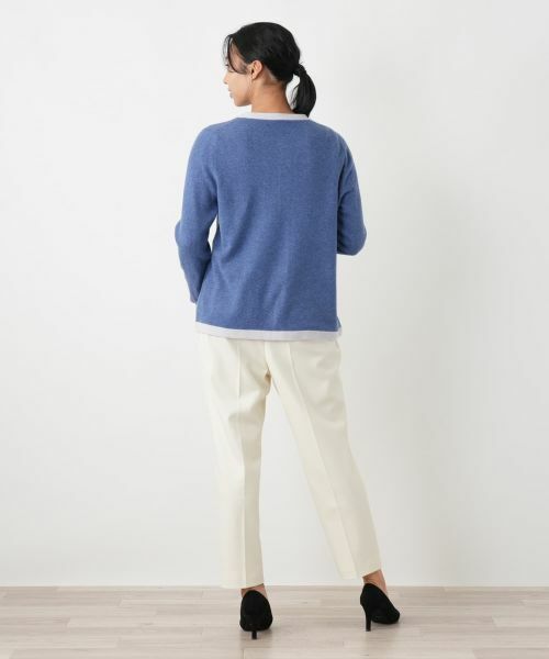 Leilian PLUS HOUSE / レリアンプラスハウス カーディガン・ボレロ | ウォッシャブルカシミヤカーディガン【25年11月カタログ】 | 詳細15