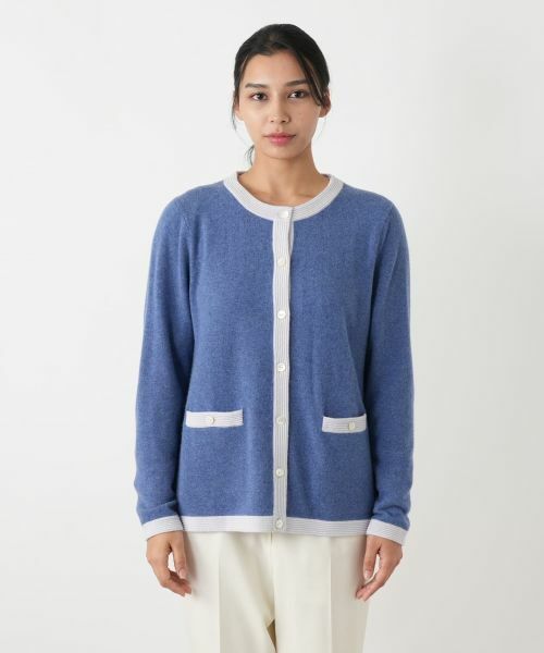 Leilian PLUS HOUSE / レリアンプラスハウス カーディガン・ボレロ | ウォッシャブルカシミヤカーディガン【25年11月カタログ】 | 詳細16