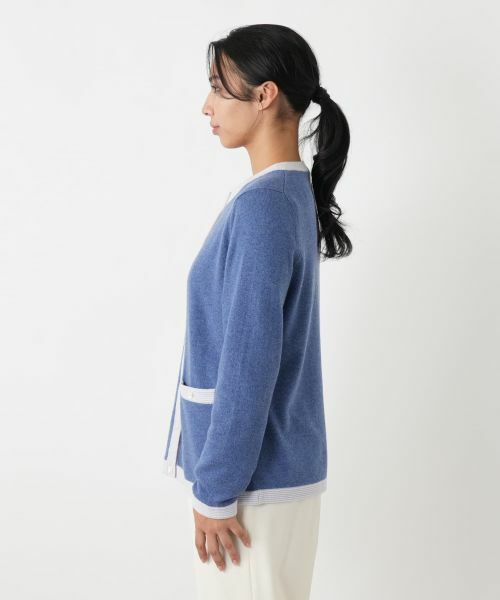 Leilian PLUS HOUSE / レリアンプラスハウス カーディガン・ボレロ | ウォッシャブルカシミヤカーディガン【25年11月カタログ】 | 詳細17