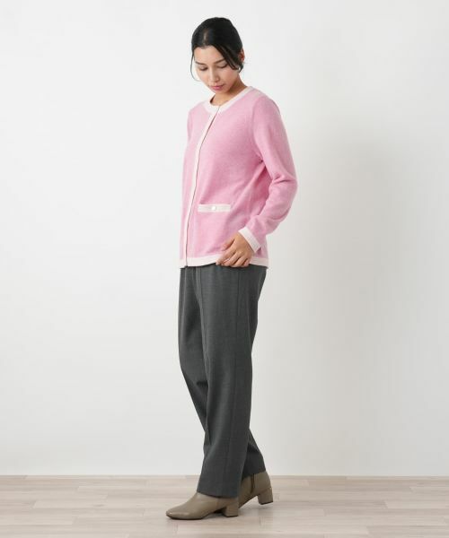 Leilian PLUS HOUSE / レリアンプラスハウス カーディガン・ボレロ | ウォッシャブルカシミヤカーディガン【25年11月カタログ】 | 詳細7