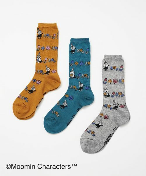 Leilian PLUS HOUSE / レリアンプラスハウス ソックス | ムーミン ソックス【25年11月カタログ】 | 詳細1