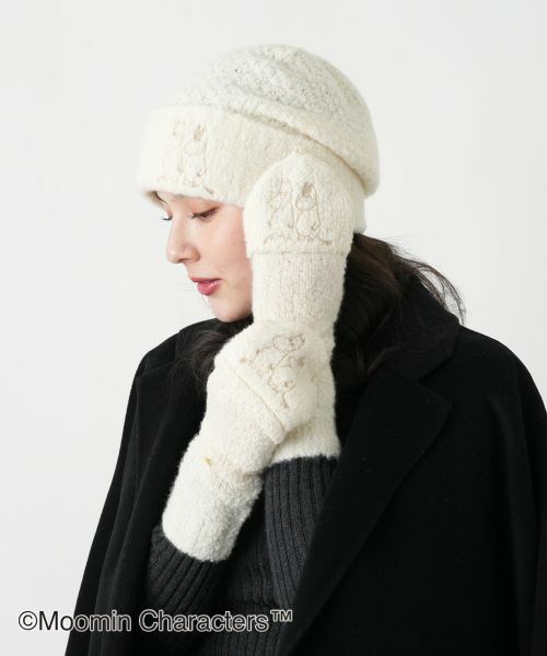 Leilian PLUS HOUSE / レリアンプラスハウス ハット | ムーミン カシミヤニット帽【25年11月カタログ】 | 詳細3