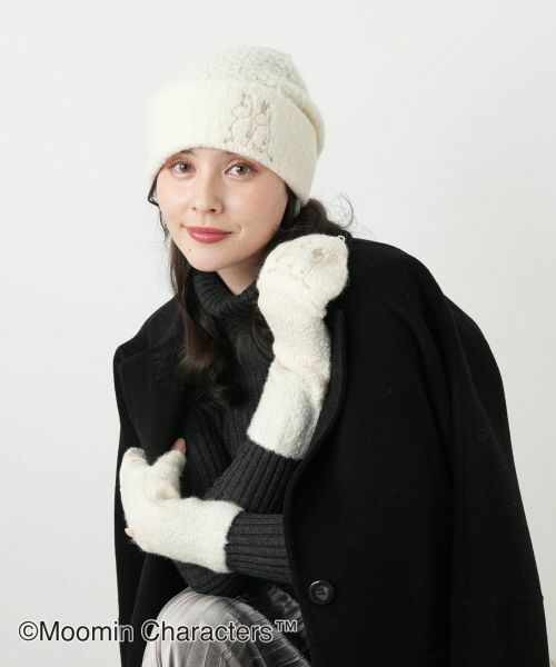 Leilian PLUS HOUSE / レリアンプラスハウス ハット | ムーミン カシミヤニット帽【25年11月カタログ】 | 詳細5