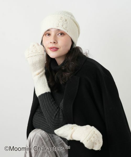 Leilian PLUS HOUSE / レリアンプラスハウス 手袋 | ムーミン カシミヤグローブ【25年11月カタログ】 | 詳細4