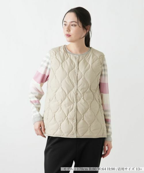 Leilian PLUS HOUSE / レリアンプラスハウス テーラードジャケット | 【店舗人気】ベスト【BOURGE】【TAION】 | 詳細13