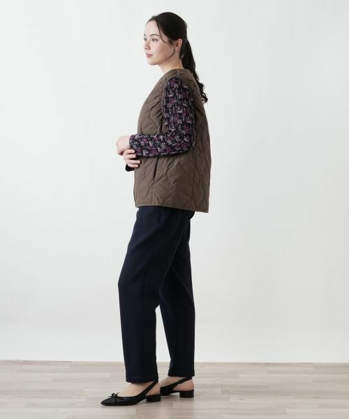 Leilian PLUS HOUSE / レリアンプラスハウス テーラードジャケット | 【店舗人気】ベスト【BOURGE】【TAION】 | 詳細6