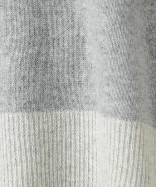 Leilian PLUS HOUSE / レリアンプラスハウス ニット・セーター | 配色ニットプルオーバー | 詳細14