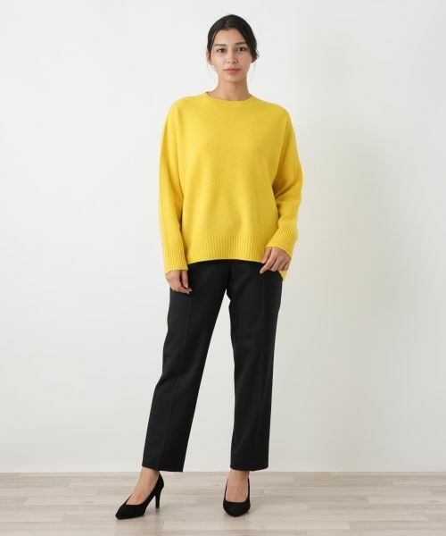 Leilian PLUS HOUSE / レリアンプラスハウス ニット・セーター | クルーネックニットプルオーバー | 詳細1