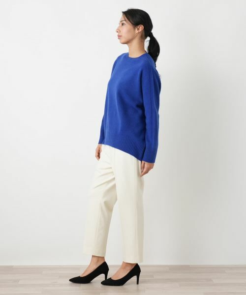 Leilian PLUS HOUSE / レリアンプラスハウス ニット・セーター | クルーネックニットプルオーバー | 詳細8