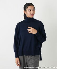 Leilian PLUS HOUSE / レリアンプラスハウス ニット・セーター | タートルネックニットプルオーバー