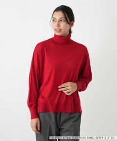 Leilian PLUS HOUSE / レリアンプラスハウス ニット・セーター | タートルネックニットプルオーバー