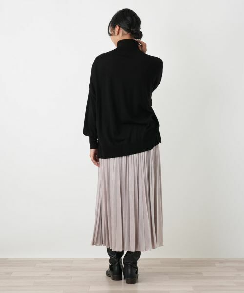 Leilian PLUS HOUSE / レリアンプラスハウス ニット・セーター | タートルネックニットプルオーバー | 詳細3