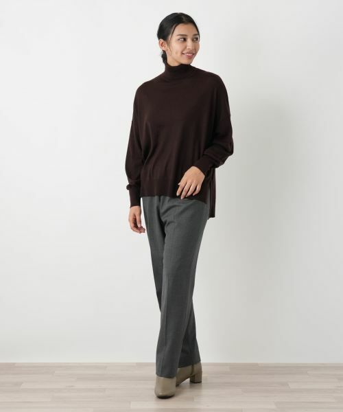Leilian PLUS HOUSE / レリアンプラスハウス ニット・セーター | タートルネックニットプルオーバー | 詳細4