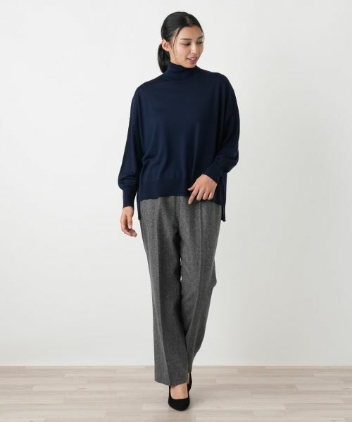 Leilian PLUS HOUSE / レリアンプラスハウス ニット・セーター | タートルネックニットプルオーバー | 詳細7