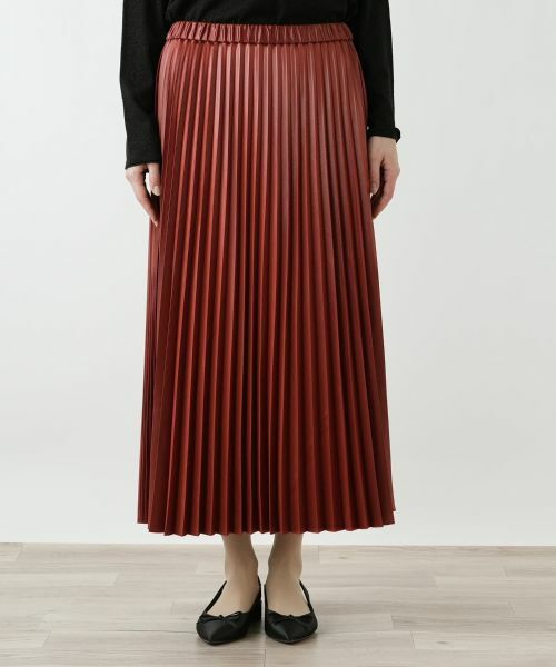 Leilian PLUS HOUSE / レリアンプラスハウス ロング・マキシ丈スカート | プリーツスカート【NEMIKA】 | 詳細10