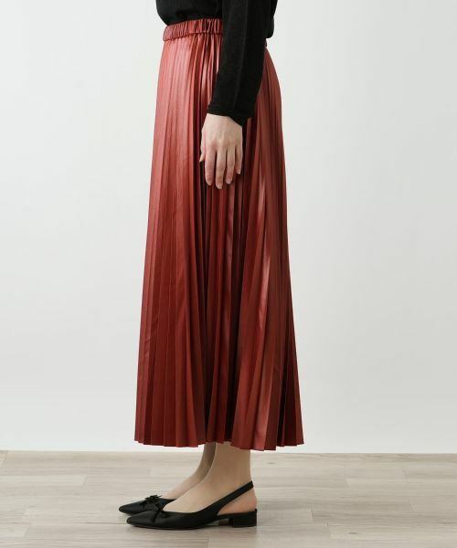 Leilian PLUS HOUSE / レリアンプラスハウス ロング・マキシ丈スカート | プリーツスカート【NEMIKA】 | 詳細11