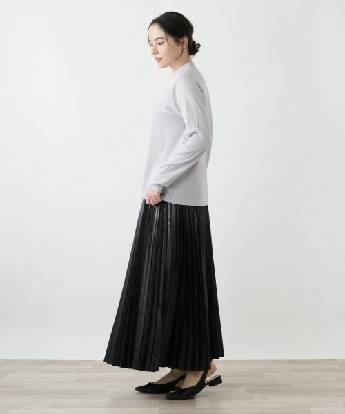 Leilian PLUS HOUSE / レリアンプラスハウス ロング・マキシ丈スカート | プリーツスカート【NEMIKA】 | 詳細2