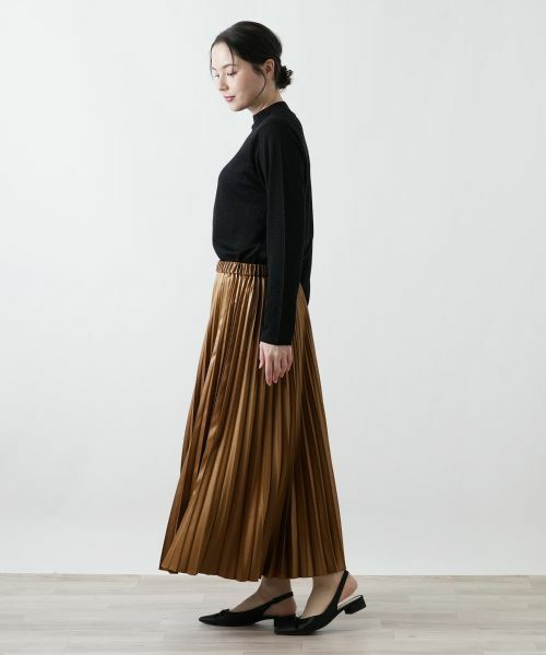 Leilian PLUS HOUSE / レリアンプラスハウス ロング・マキシ丈スカート | プリーツスカート【NEMIKA】 | 詳細5