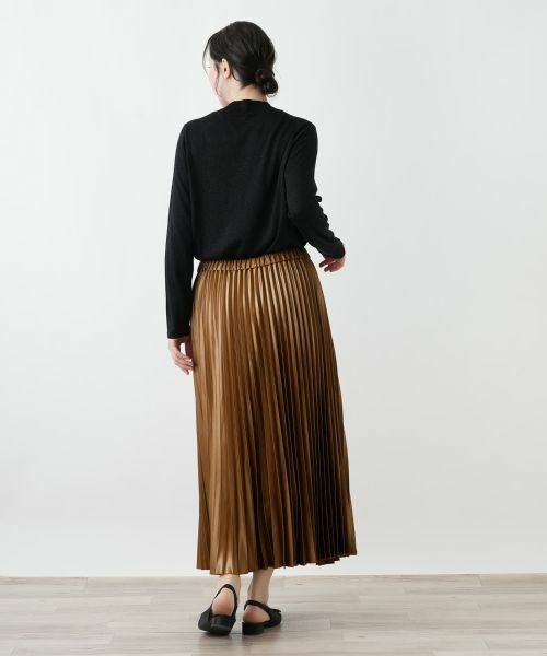 Leilian PLUS HOUSE / レリアンプラスハウス ロング・マキシ丈スカート | プリーツスカート【NEMIKA】 | 詳細6