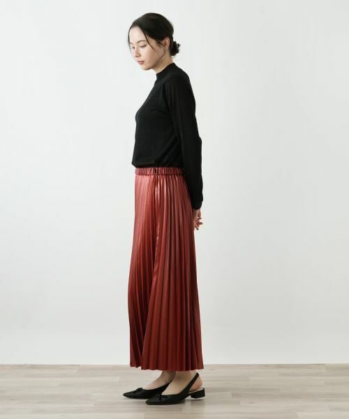 Leilian PLUS HOUSE / レリアンプラスハウス ロング・マキシ丈スカート | プリーツスカート【NEMIKA】 | 詳細8
