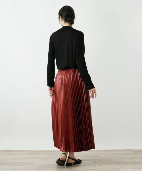 Leilian PLUS HOUSE / レリアンプラスハウス ロング・マキシ丈スカート | プリーツスカート【NEMIKA】 | 詳細9