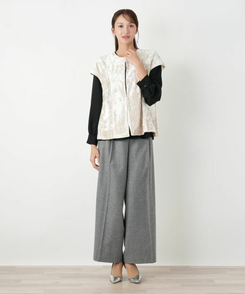 Leilian PLUS HOUSE / レリアンプラスハウス テーラードジャケット | ベスト | 詳細1