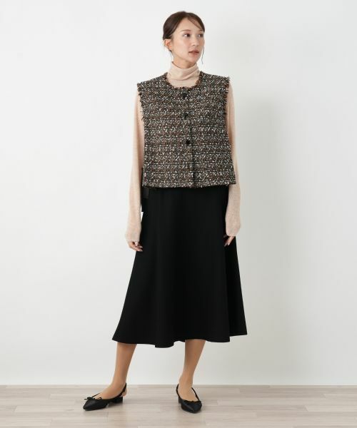 Leilian PLUS HOUSE / レリアンプラスハウス テーラードジャケット | ベスト【BOURGE】 | 詳細1