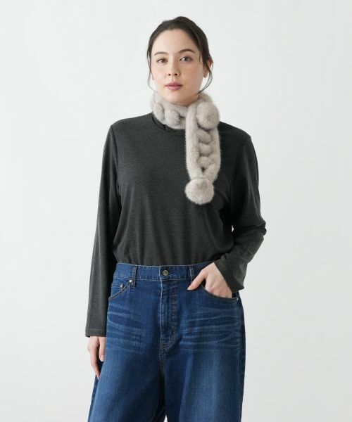 Leilian PLUS HOUSE / レリアンプラスハウス マフラー・ショール・スヌード・ストール | ネックウエア | 詳細5