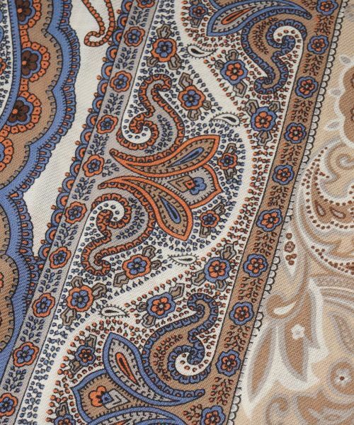 Leilian PLUS HOUSE / レリアンプラスハウス マフラー・ショール・スヌード・ストール | モチーフ柄ストール【BINDA】 | 詳細1