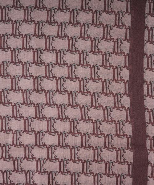 Leilian PLUS HOUSE / レリアンプラスハウス マフラー・ショール・スヌード・ストール | モノグラムストール | 詳細1